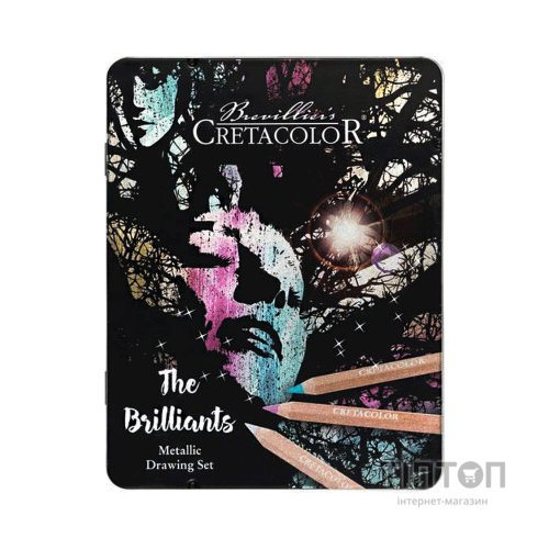 Олівці кольорові Cretacolor MEGACOLOR THE BRILLIANTS, 12 кольорів (9014400301521)