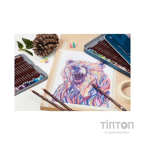 Олівці кольорові Derwent Coloursoft, 72 кольорів (5028252188951)