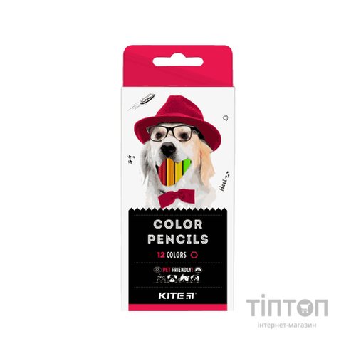Олівці кольорові Kite Dogs 12 шт (K22-051-1)