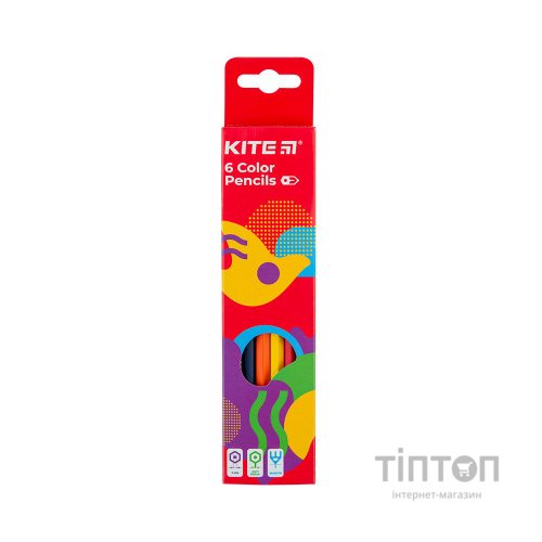 Олівці кольорові Kite Fantasy 6 кольорів (K22-050-2)