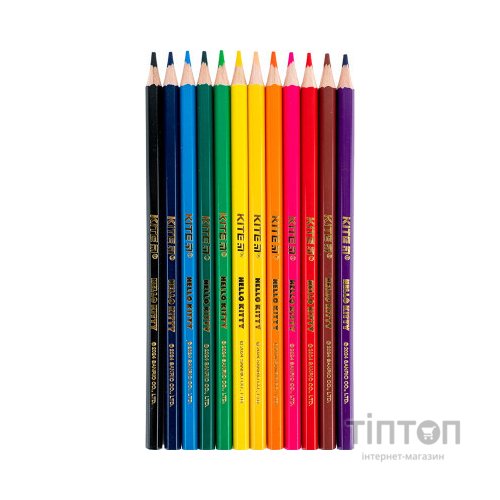 Олівці кольорові Kite Hello Kitty 12 кольорів (HK24-051)