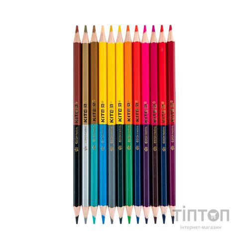 Олівці кольорові Kite My Little Pony двосторонні, 12 кольорів (LP24-054)