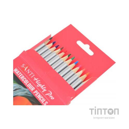 Олівці кольорові Santi Highly Pro 12 шт акварельні (742383)