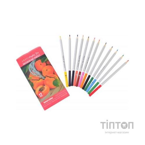 Олівці кольорові Santi Highly Pro 12 шт акварельні (742383)