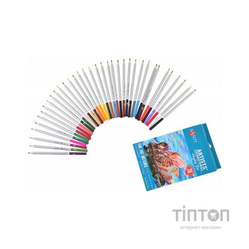 Олівці кольорові Santi Highly Pro 36 шт (742393)