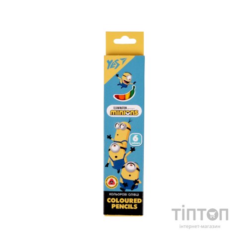Олівці кольорові Yes Minions 6 кол (290711)