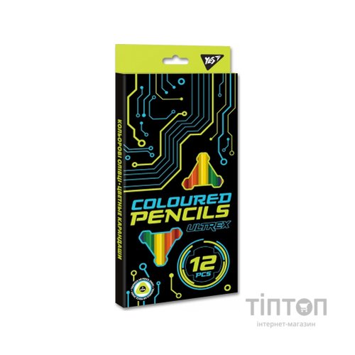 Олівці кольорові Yes Ultrex 12 кол. (290636)