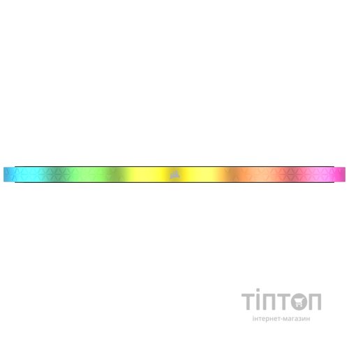 Модуль пам'яті для комп'ютера DDR4 16GB 3200 MHz Vengeance RGB RS Black Corsair (CMG16GX4M1E3200C16)