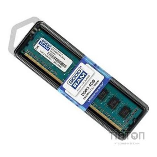Оперативна пам'ять GoodRam DDR3 4GB 1333MHz (GR1333D364L9S/4G)