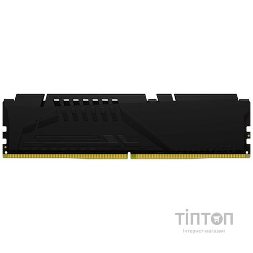 Модуль пам'яті для комп'ютера DDR5 32GB 4800 MHz Beast Black Kingston Fury (ex.HyperX) (KF548C38BB-32)