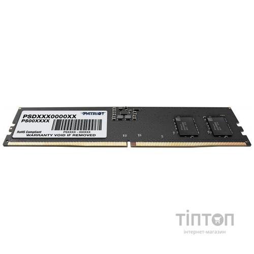 Модуль пам'яті для комп'ютера DDR5 16GB 4800 MHz Signature Patriot (PSD516G480081)