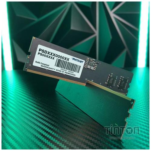 Модуль пам'яті для комп'ютера DDR5 8GB 4800 MHz Signature Patriot (PSD58G480041)