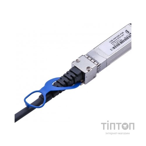 Оптичний патчкорд Alistar SFP28 to SFP28 25G Directly-attached Copper Cable 2M (DAC-SFP28-2M)