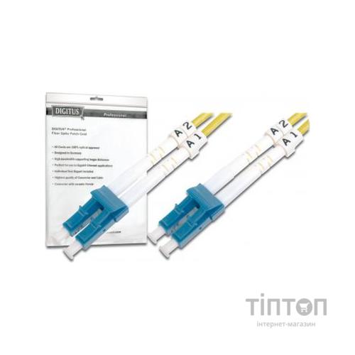 Оптичний патчкорд Digitus LC/UPC-LC/UPC,9/125,OS2(Singlemode),Duplex,10m (DK-2933-10)