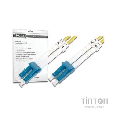 Оптичний патчкорд Digitus LC/UPC-LC/UPC,9/125,OS2(Singlemode),Duplex,1m (DK-2933-01)