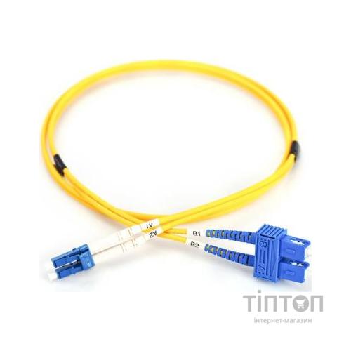 Оптичний патчкорд Digitus LC/UPC-SC/UPC,9/125,OS2,duplex,1m (DK-2932-01)