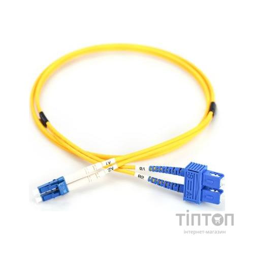 Оптичний патчкорд Digitus LC/UPC-SC/UPC,9/125,OS2,duplex,3m (DK-2932-03)
