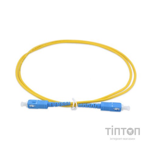 Оптичний патчкорд Eserver SC/UPC-SC/UPC SingleMode Simplex 1m (ES-SC-SC/UPC-1-SM-S)