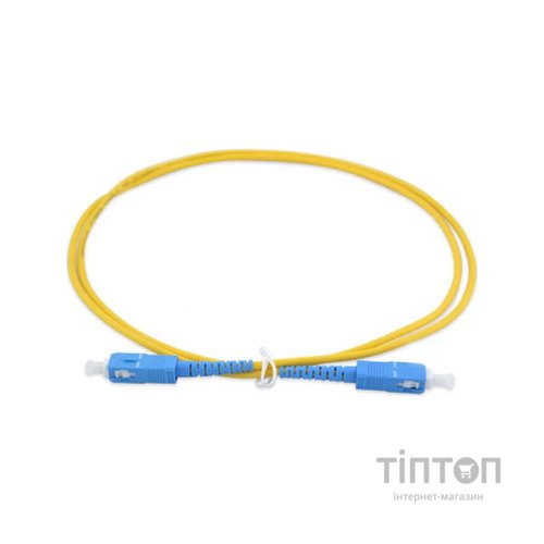 Оптичний патчкорд Eserver SC/UPC-SC/UPC SingleMode Simplex 5м (ES-SC-SC/UPC-5-SM-S)