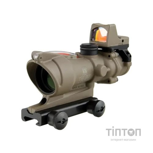 Оптичний приціл Trijicon ACOG 4x32 сітка .223 Red Chevron/RMR Type 2 3.25 MOA (TA31-D-100716)