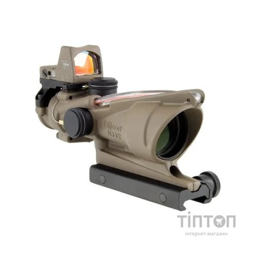 Оптичний приціл Trijicon ACOG 4x32 сітка .223 Red Chevron/RMR Type 2 3.25 MOA (TA31-D-100716)