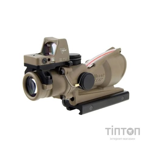Оптичний приціл Trijicon ACOG 4x32 сітка .223 Red Chevron/RMR Type 2 3.25 MOA (TA31-D-100716)