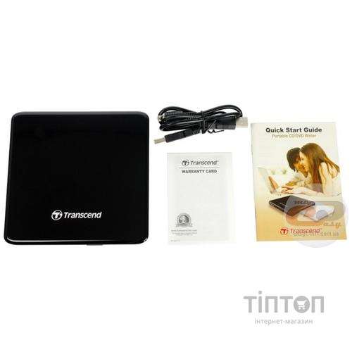 Оптичний привід DVD±RW Transcend TS8XDVDS-K USB 2.0 чорний