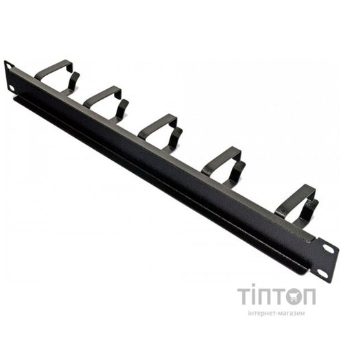 Кабельний організатор CMS 19" 1U 5 кілець, К-856 (UA-CMS-CM-02)