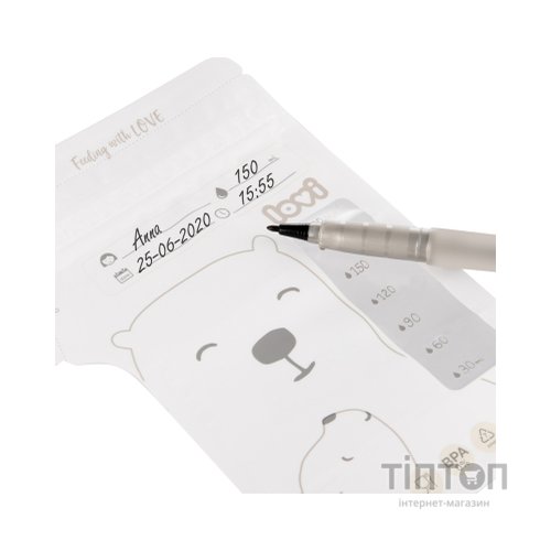 Пакет для зберігання грудного молока Lovi Buddy bear 25 шт (12/208)