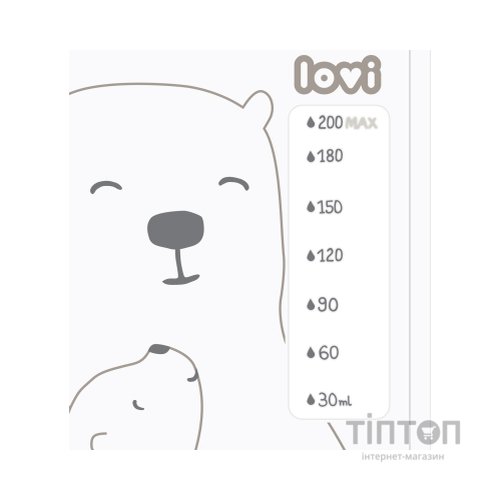 Пакет для зберігання грудного молока Lovi Buddy bear 25 шт (12/208)