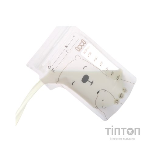 Пакет для зберігання грудного молока Lovi Buddy bear 25 шт (12/208)