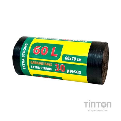 Пакети для сміття Grey Pack 60 л 30 шт. (l6030)