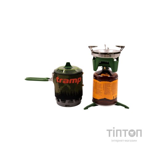 Пальник Tramp cистема для приготування їжі 0,8 л Olive (UTRG-049-olive)
