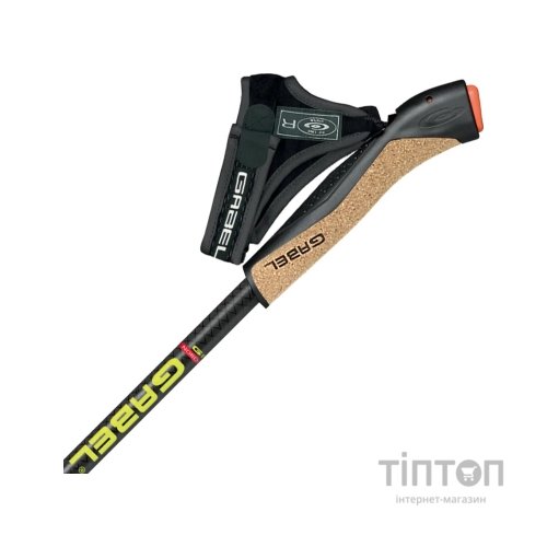 Палиці для скандинавської ходи Gabel FX-75 Snake Carbon 110 Dual Spike (7008351011100)