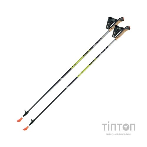 Палиці для скандинавської ходи Gabel X-5 Black/Yellow 130 (7008351131300)