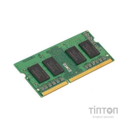 Пам'ять для ноутбука Kingston DDR3 4GB 1600 для iMac, 1.35 V, Retail 
 