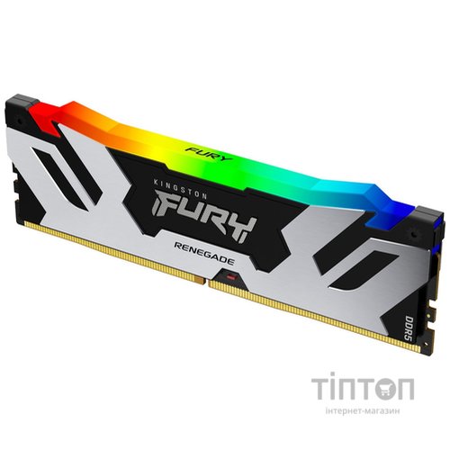 Модуль пам'яті для комп'ютера DDR5 32GB (2x16GB) 6000 MHz FURY Renegade RGB Kingston Fury (ex.HyperX) (KF560C32RSAK2-32)