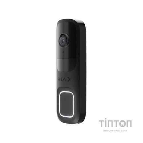 Панель виклику Ajax Doorbell black