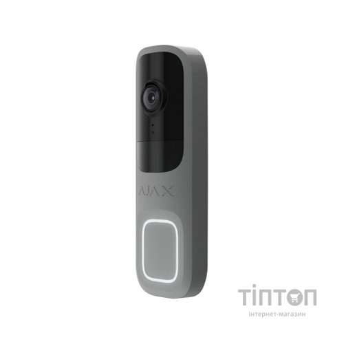 Панель виклику Ajax Doorbell grey
