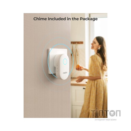 Панель виклику Reolink Video Doorbell PoE