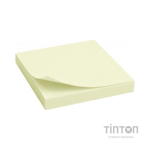 Папір для нотаток Axent with adhesive layer 75х75мм, 100sheets., pastel yellow (2314-01-А)