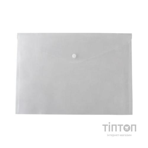 Папка - конверт А4 BUROMAX, with a button, clear/ 6шт (BM.3926-00)