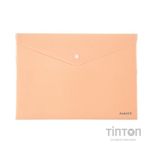 Папка - конверт Axent А4 180мкм Pastelini Персикова (1412-42-A)