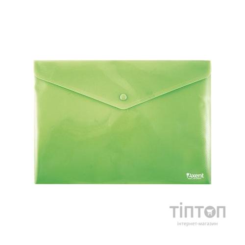 Папка - конверт Axent А4, textured plastic, green (1412-25-А)