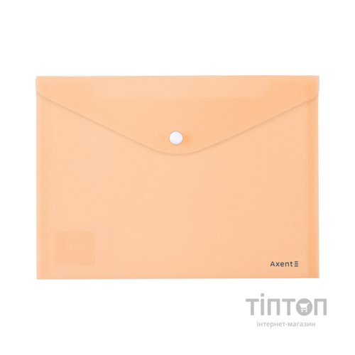 Папка - конверт Axent А5 180мкм Pastelin Персикова (1522-42-A)