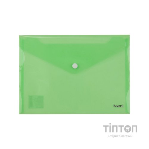Папка - конверт Axent А5 180мкм Зелена (1522-25-A)
