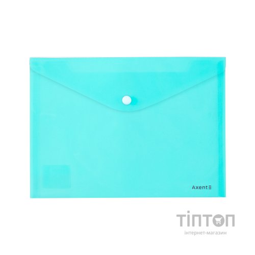 Папка - конверт Axent А5, Pastelini, м'ятна (1522-18-A)