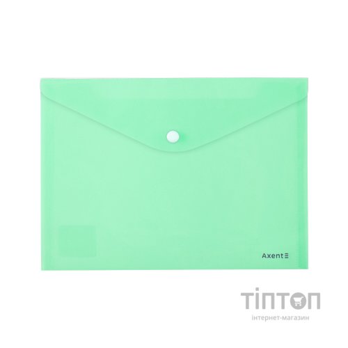 Папка - конверт Axent А5, Pastelini, неом'ята (1522-09-A)