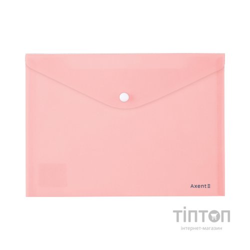 Папка - конверт Axent А5, Pastelini, рожева (1522-10-A)