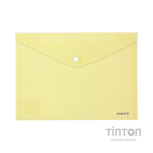 Папка - конверт Axent А5, Pastelini, жовта (1522-08-A)
